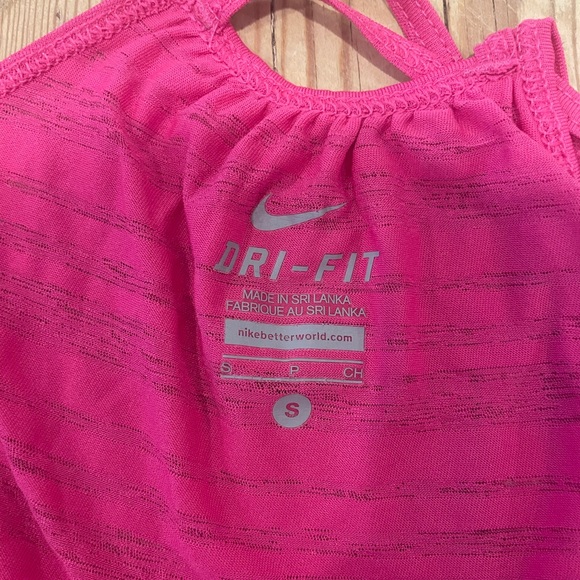 Nike Pink Strappy Tank Top - Picture 4 of 4